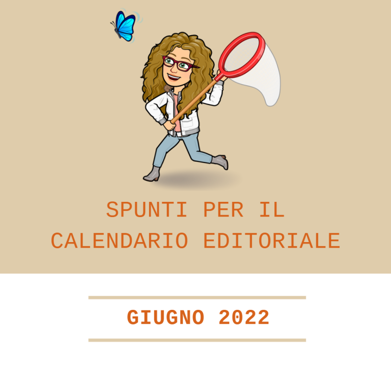 calendario editoriale giugno 2022